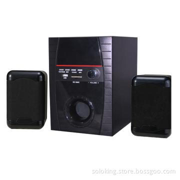 2.1ch multimedia speaker systems with remote